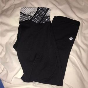 lululemon crops size 4